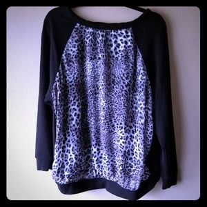 Torrid Leopard Design Sweatshirt